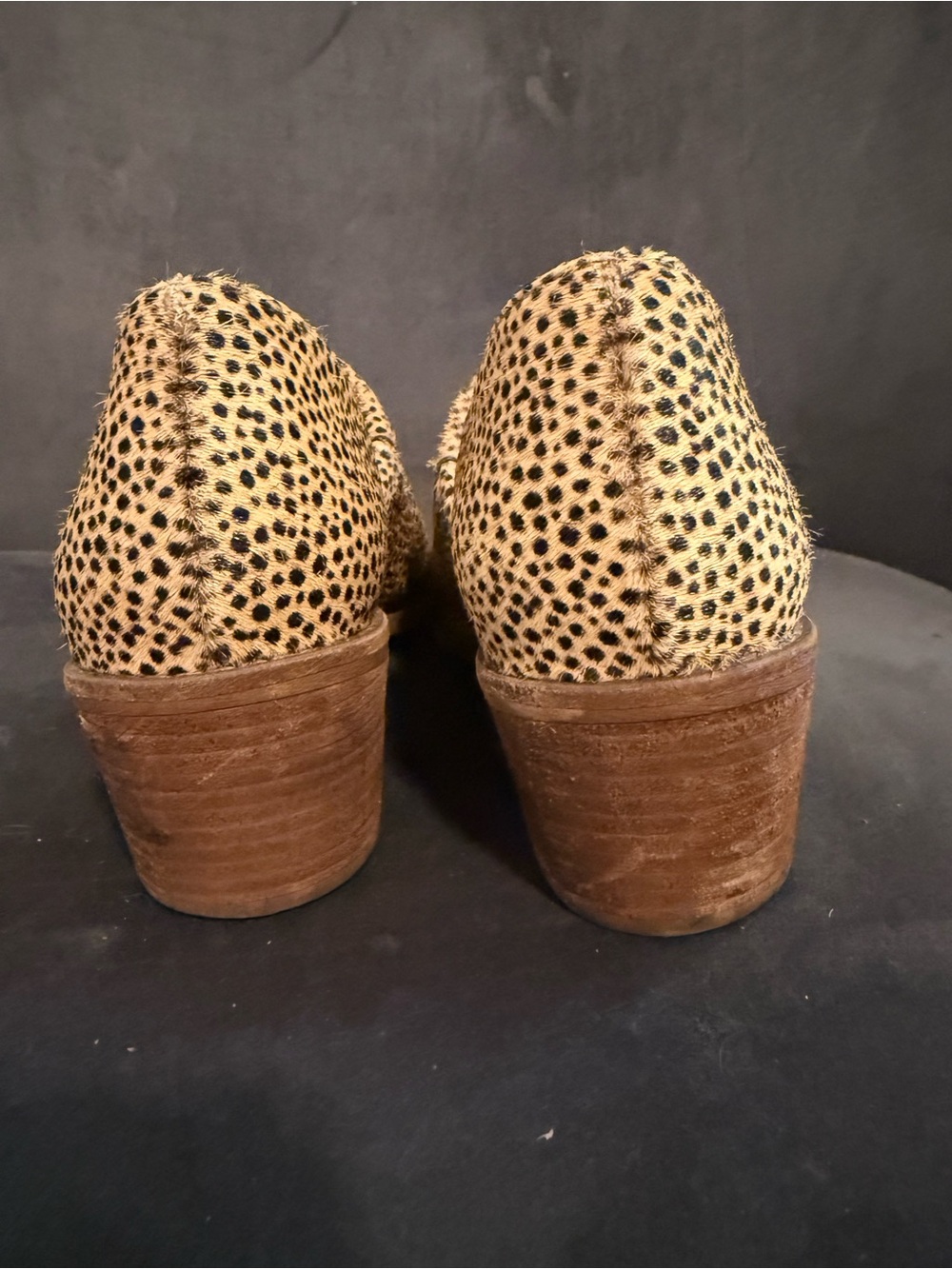 Madewell Leopard-Print Pointed Toe ankle bootie in Tan and Black - Picture 5 of 5